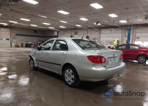 2004 Toyota Corolla Ce из США, поврежденный, VIN JTDBR32EX42039567